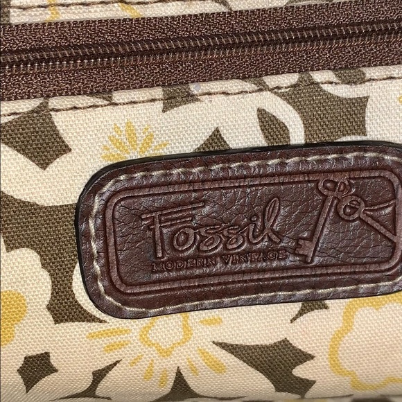 Fossil Canvas Medium Handbag - Picture 7 of 8